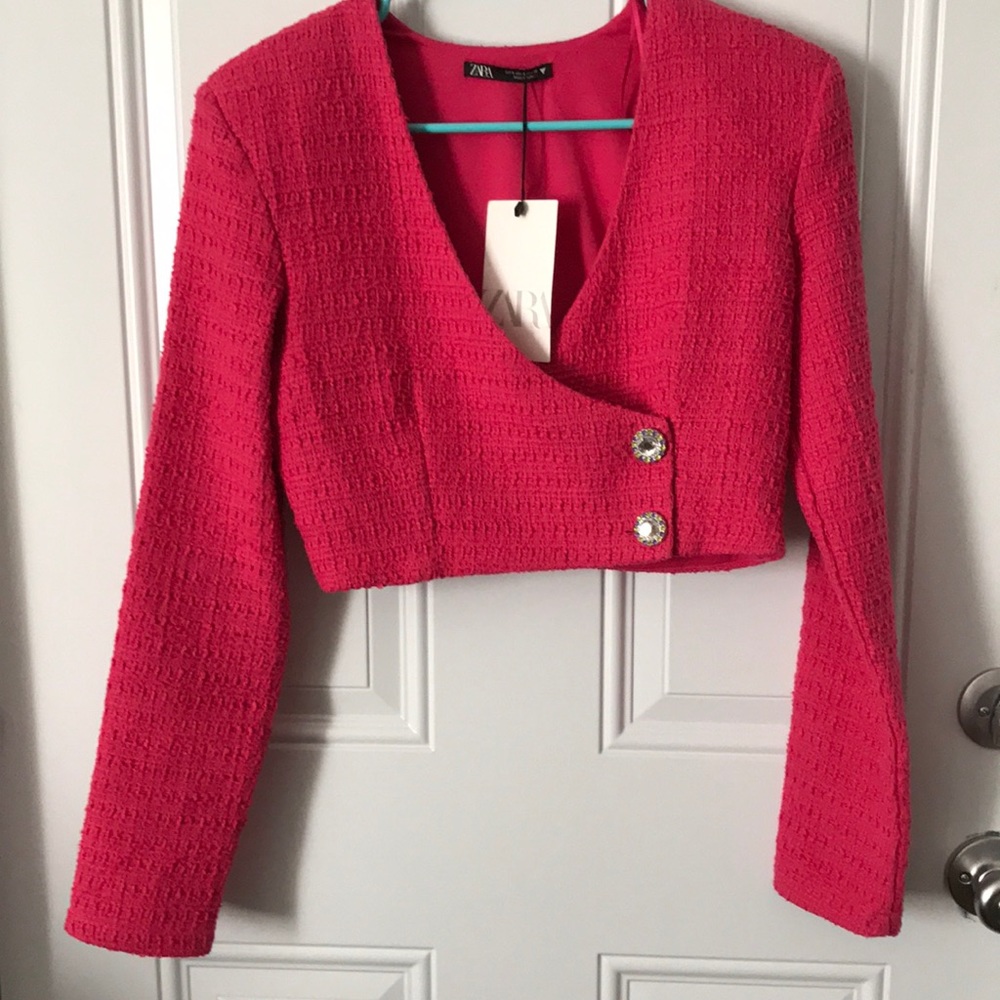 Zara cute crop  jacket - Picture 3 of 14